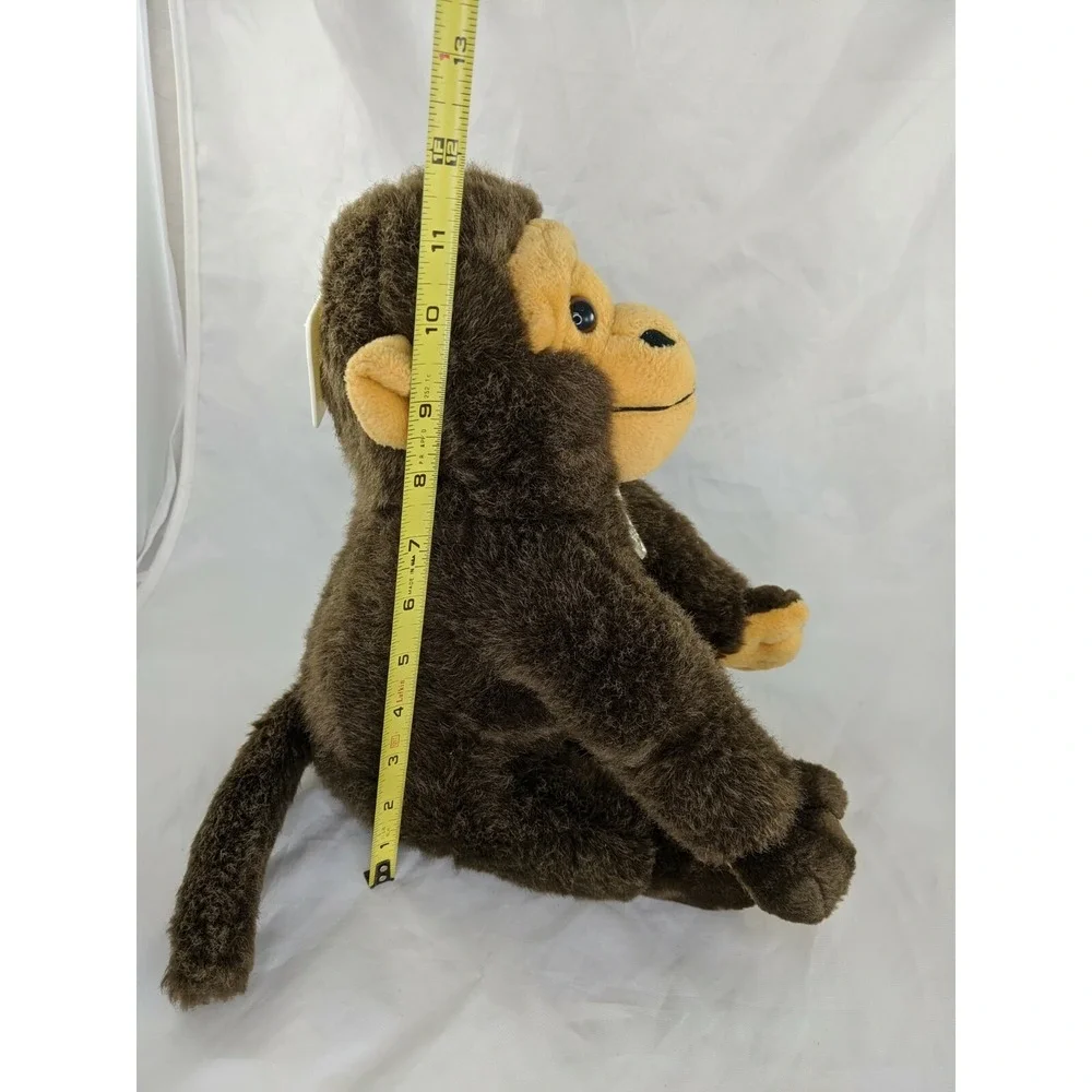 Brown Monkey Chimp Ape Plush 12 Inch Tb Trading Co Stuffed Animal‎ Toy